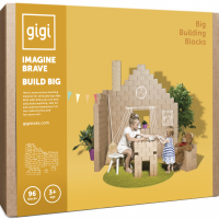 Картонный конструктор для детей Gigi Bloks