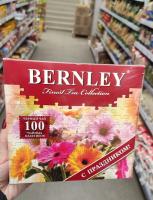 Bernley English Breakfast Праздничный Цветы 100 пак