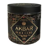 Чай Akbar Black Gold черный крупнолистовой
