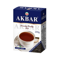 Чай Akbar Earl Grey крупнолистовой черный с бергамотом